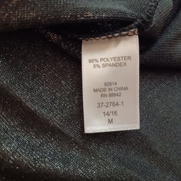 Roaman's Plus Size M (14/16) Cold Shoulder Tunic - Picture 6 of 8